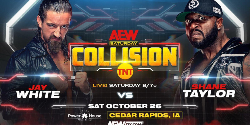 Jay White vs. Shane Taylor And More Announced For AEW Collision