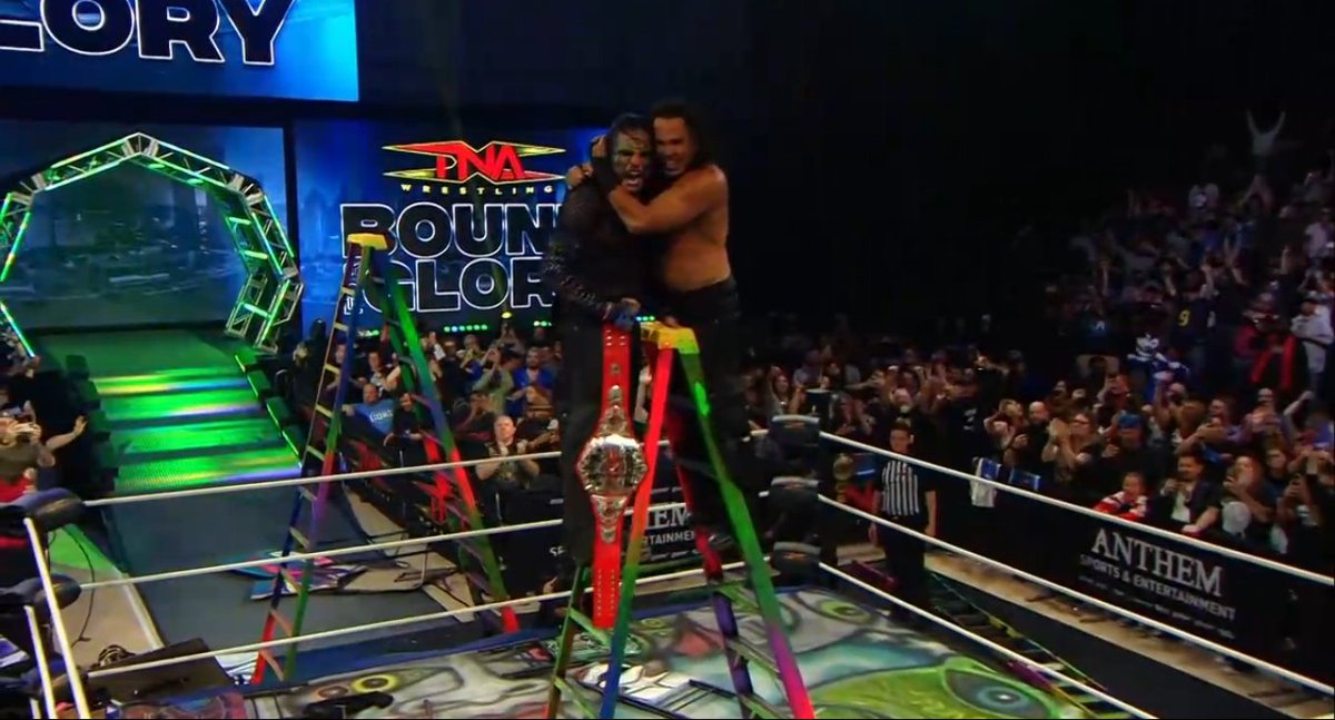 The Hardys Win The TNA Tag Team Championships At Bound For Glory