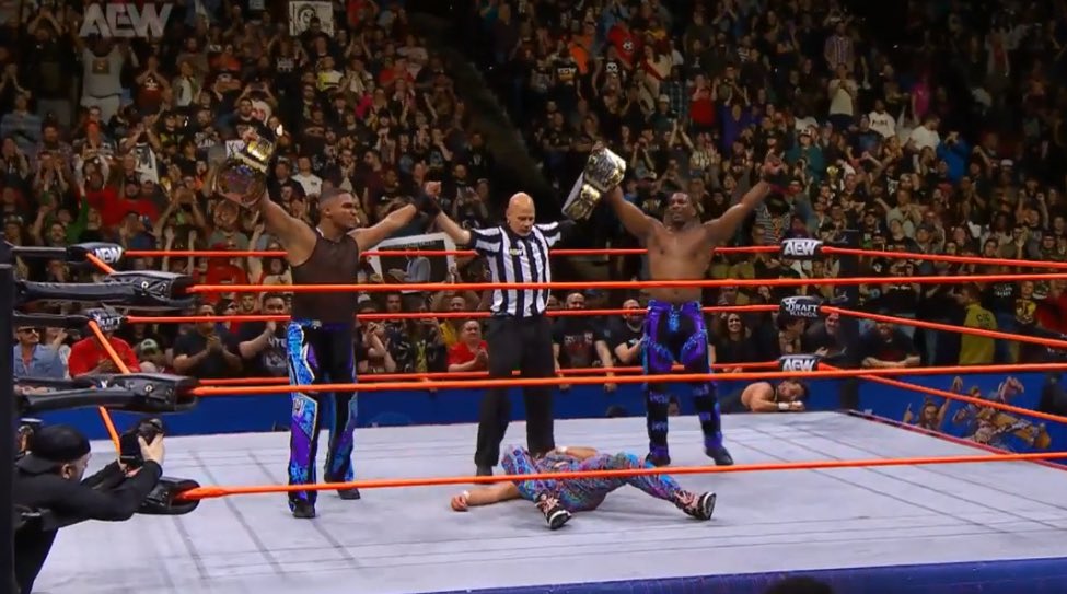 Private Party Wins AEW Tag Team Championships