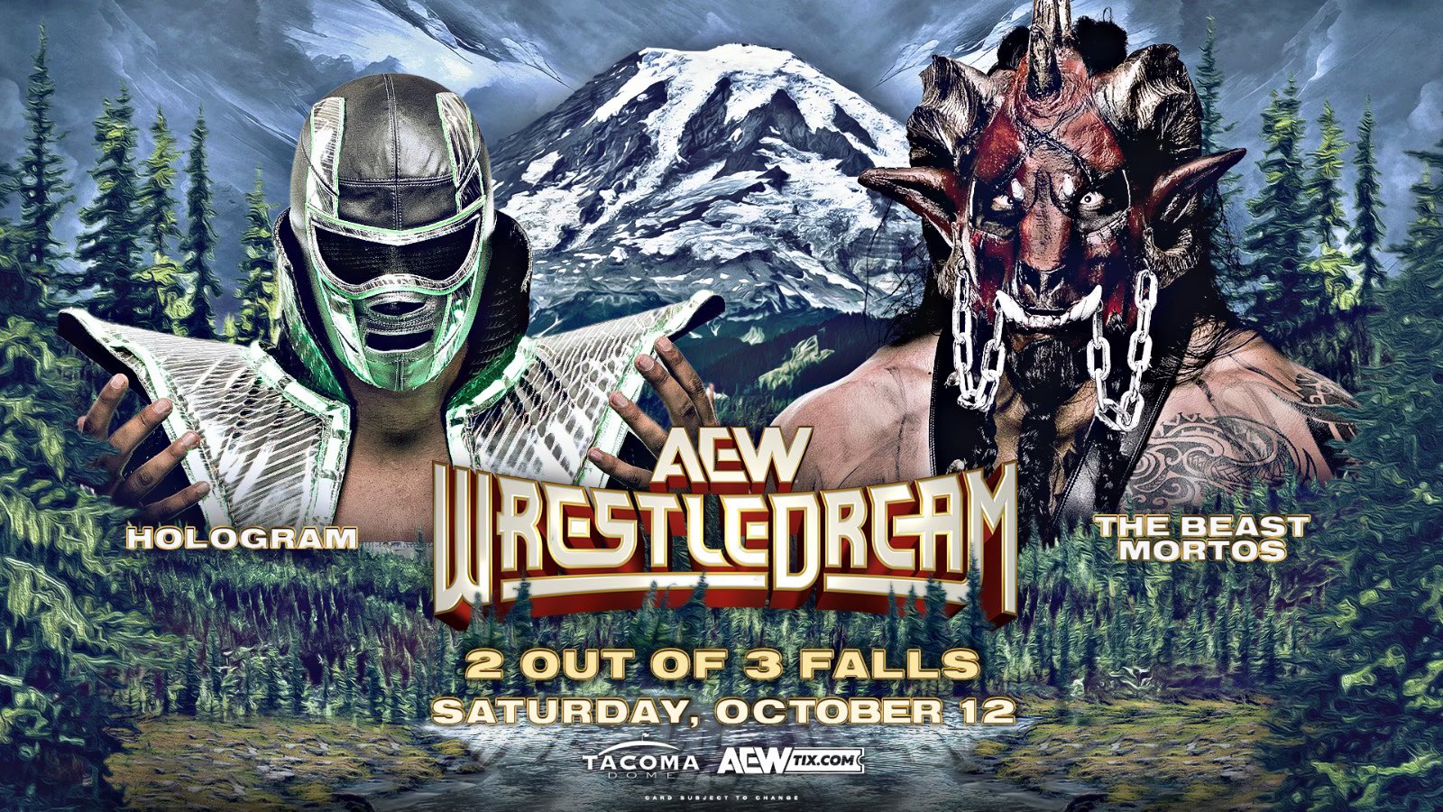 Huge Lucha 2 Out Of 3 Falls Match Added To AEW WrestleDream