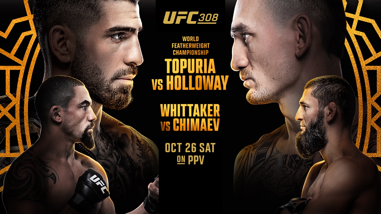 UFC 308: Topuria vs. Holloway Results