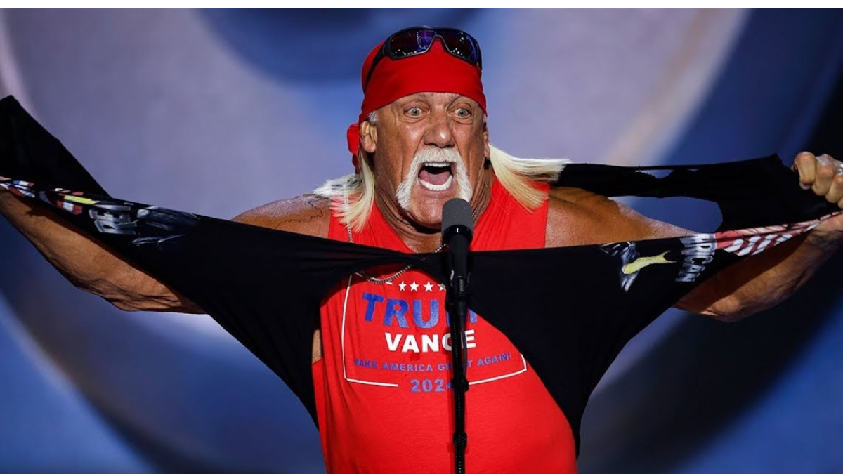 Hulk Hogan Headlines Madison Square Garden One More Time for Admitted “Nazi Rally,” Struggles to Tear Shirt