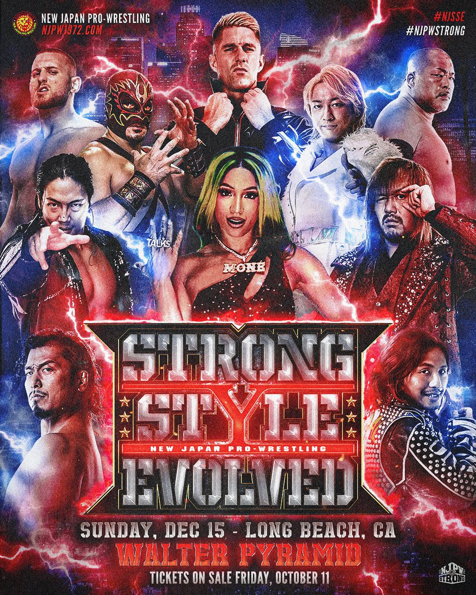 Tetsuya Naito, Mercedes Mone, Zack Sabre Jr., More announced for NJPW STRONG STYLE EVOLVED