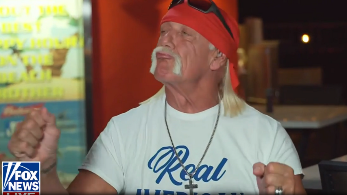 Noted Racist Hulk Hogan Speaks On Donald Trump “Ending Racism” and Being “A Man of God”