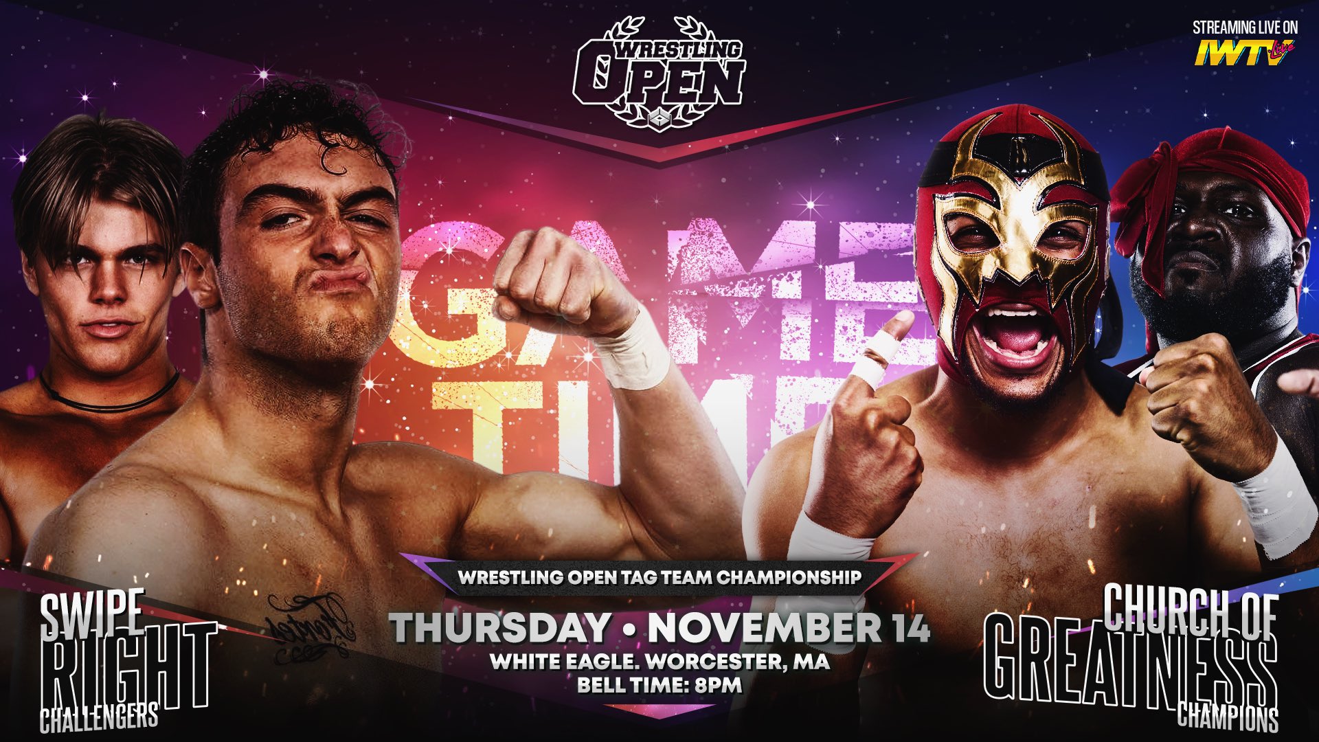 Beyond Wrestling Wrestling Open #150: Game Time Results (November 14th, 2024)