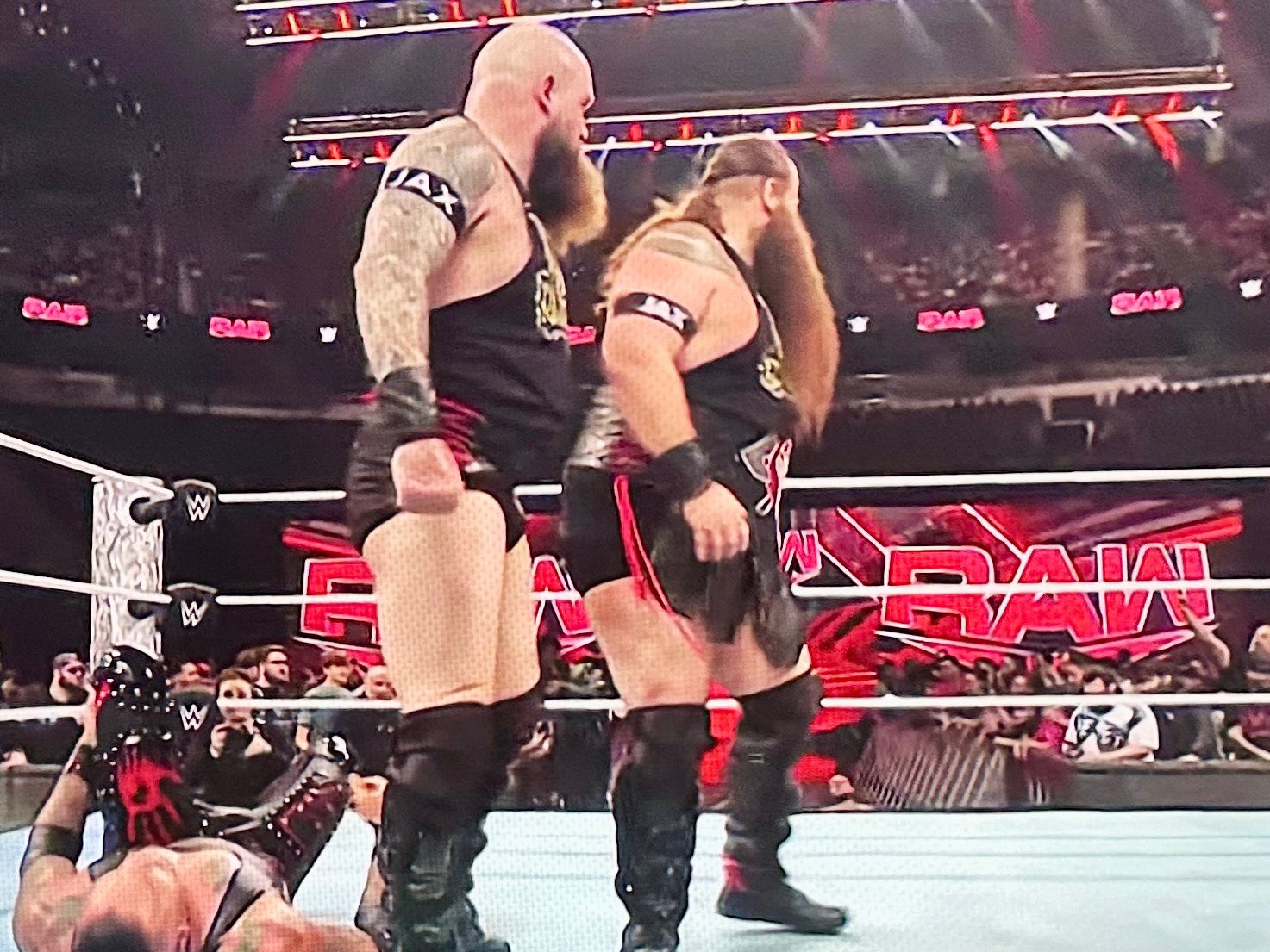 The War Raiders Pay Tribute To Jax Dane On RAW Following His Passing On Christmas Day