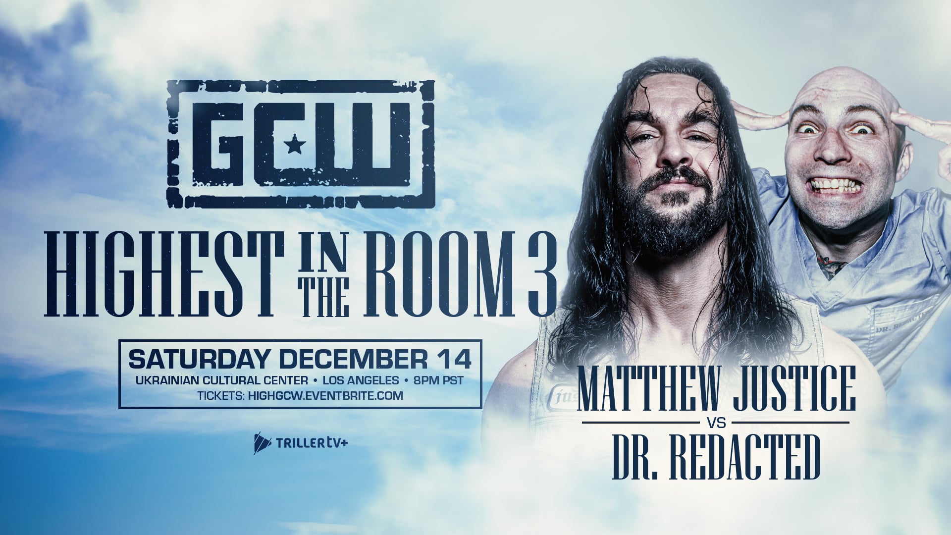 GCW Highest In The Room 3 Results (December 14th, 2024)