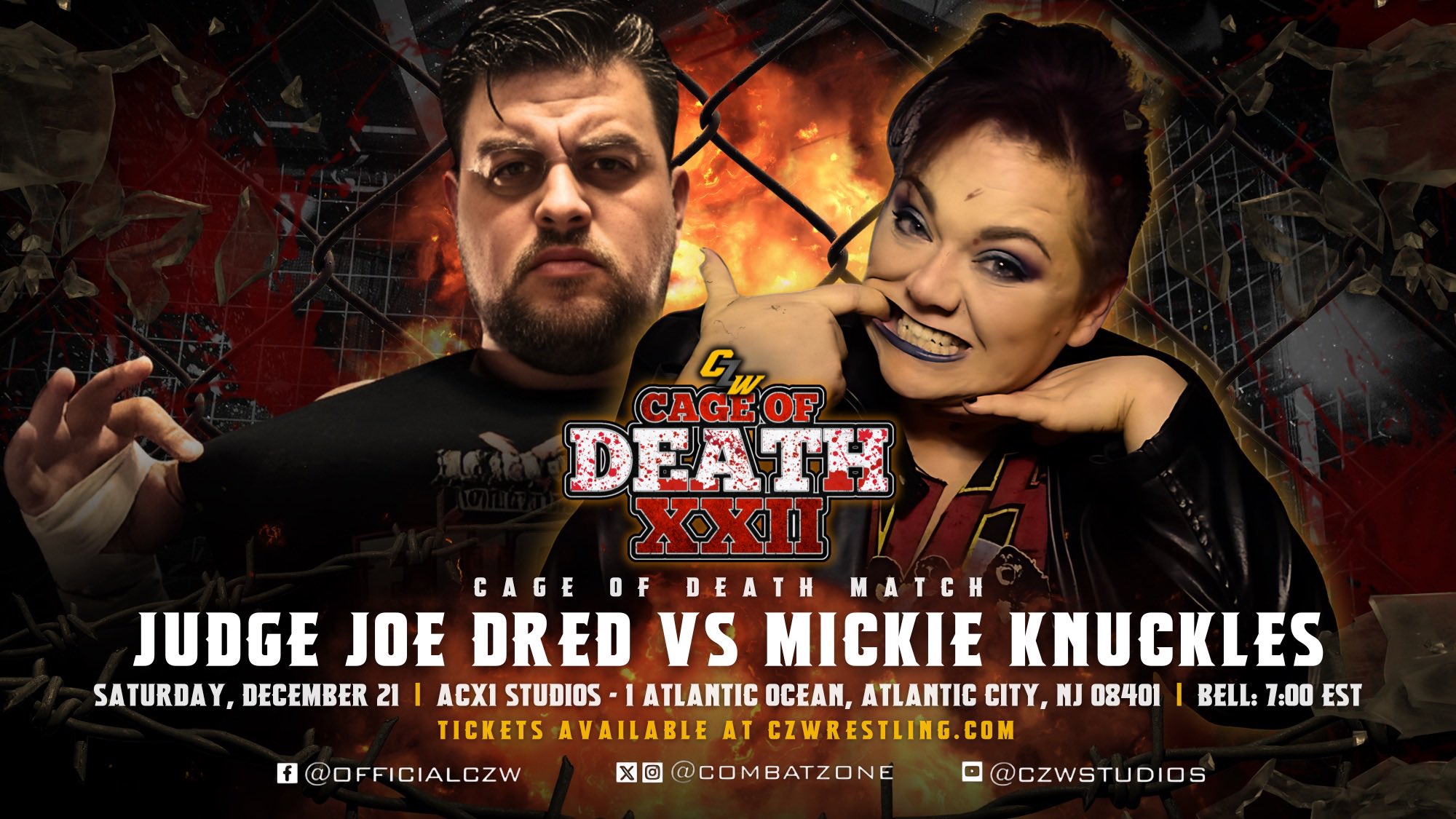 Only Three People Rumored To Have Been Paid On CZW’s Recent  Cage Of Death 22 Event