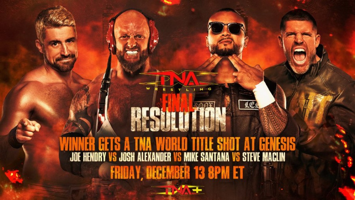 Three New Matches Added To Final Resolution Event, Two More Revealed For Countdown Pre Show