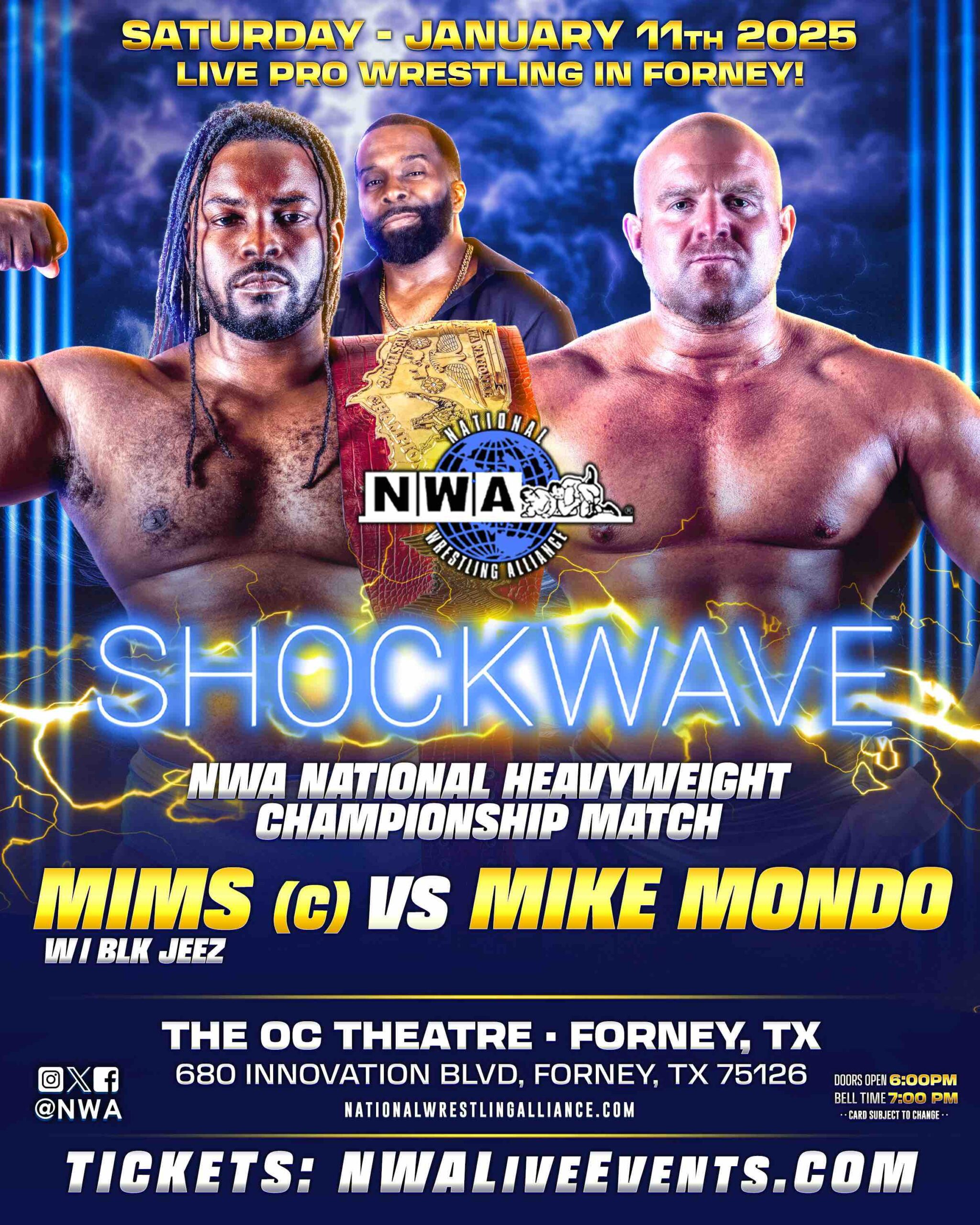 Mike Mondo Gets First Shot at NWA Gold This Weekend