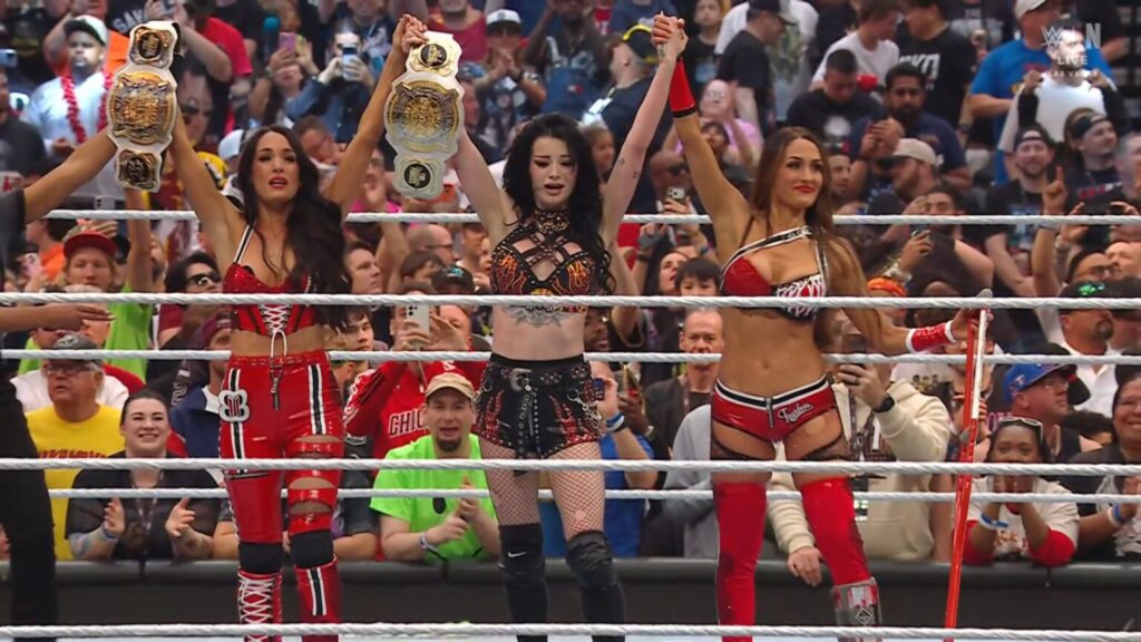 Nikki Bella’s WrestleMania walk is a masterclass in carny kayfabe