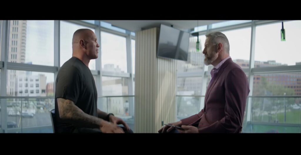 Randy Orton is duct-taped together and still more dangerous than anyone in Vegas