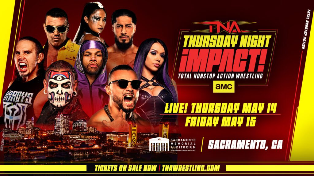 Three Matches Revealed For 5/15 TNA iMPACT! TV Tapings