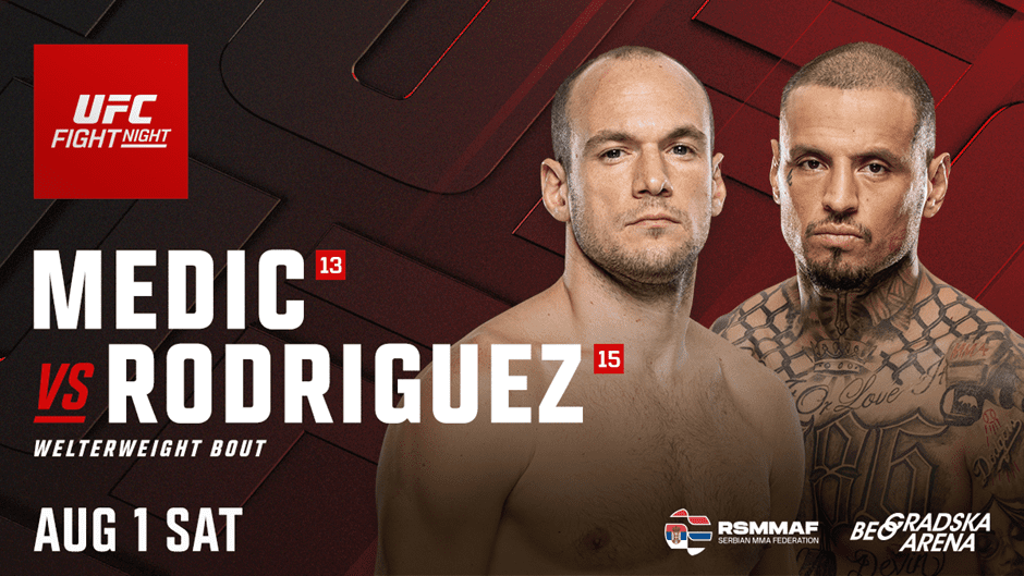 UFC Belgrade is a risky bet on local hero Uros Medic
